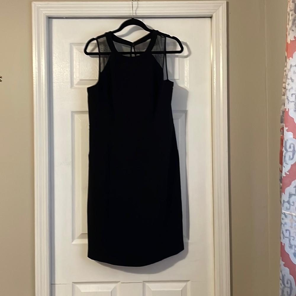 White House, Black Market black dress.